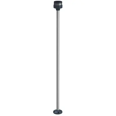 Schneider Electric - XVUZ800 - FIXING PLATE WITH 800MM POLE, BLACK - 1