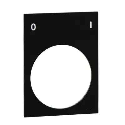 Schneider Electric - ZB2BY2178 - legend diam 22 30 x 40 mm - 1