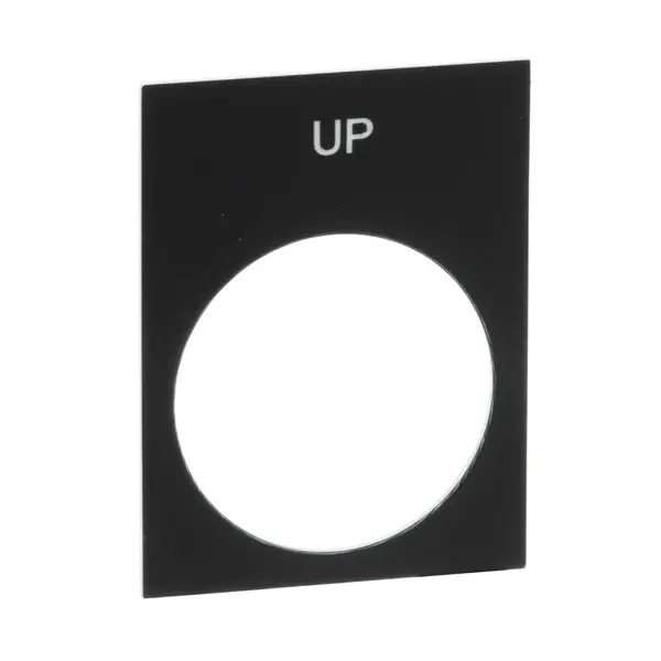 Schneider Electric - ZB2BY2307 - legend 30 x 40 mm black u - 1
