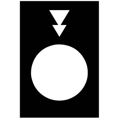 Schneider Electric - ZB2BY2956 - legend 30 x 40 mm black l - 1