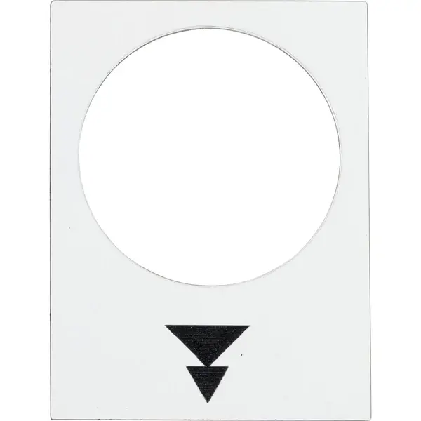 Schneider Electric - ZB2BY4953 - legend 30 x 40 mm white r - 1