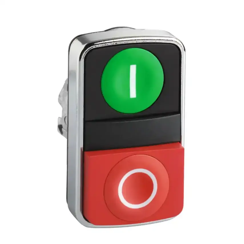Schneider Electric - ZB4BA7341 - BOUTON DOUBLE TOUCHES MET - 1
