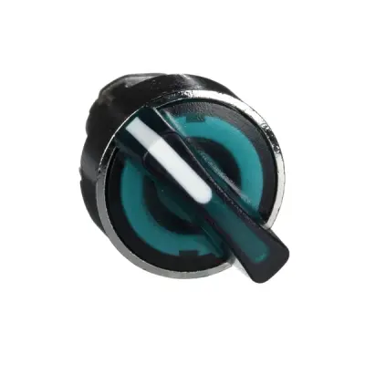 Schneider Electric - ZB4BK1233 - Illumi.pushbutton head, 2pos., green - 1