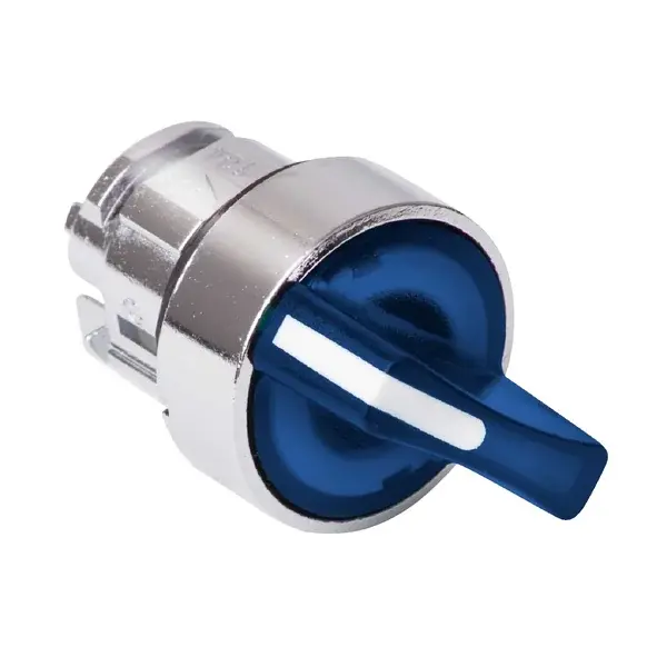 Schneider Electric - ZB4BK1263 - Illumi.pushbutton head, 2pos., blue - 1