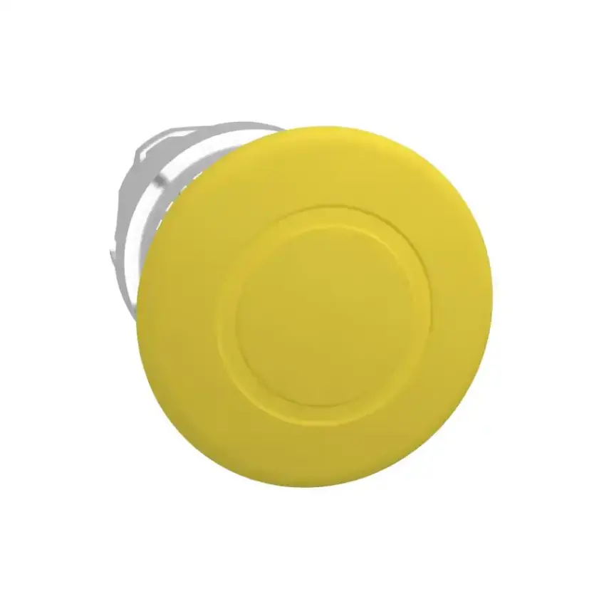 Schneider Electric - ZB4BT5 - YELLOWMUSHROOM LATCHING HEAD PUSH-PULL - 1