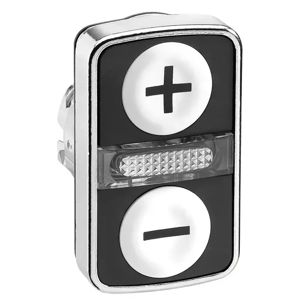 Schneider Electric - ZB4BW7A1715 - metal double headed pushb - 1