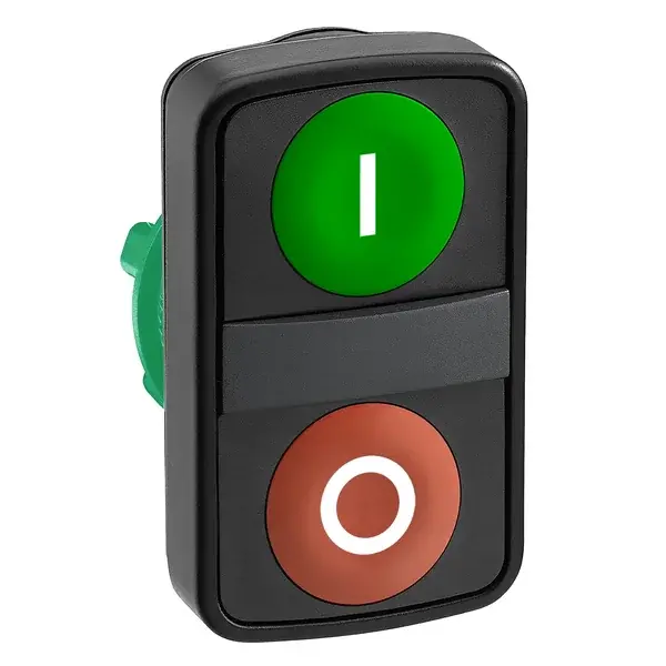 Schneider Electric - ZB5AA7341 - PLASTIC DOUBLE HEADED PUSHBUTTONS - 1