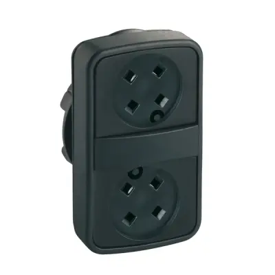 Schneider Electric - ZB5AA79 - PLASTIC DOUBLE HEADED PUS - 1
