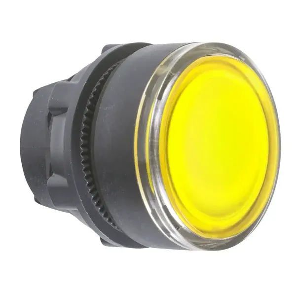 Schneider Electric - ZB5AA88 - ZB5 YELLOW ILLUM. LED PUSH BUT. FLUSH LE - 1