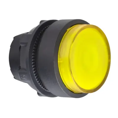 Schneider Electric - ZB5AW183 - ZB5 YELLOW ILLUM. PUSH BUT. LED PROJ. PL - 1