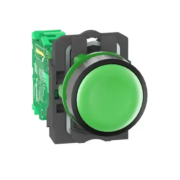 Schneider Electric - ZB5RTA3 - Wireless batteryless pb, green, plastic - 1