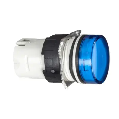 Schneider Electric - ZB6AV6 - ROUND PILOT LIGHT BLUE - 1