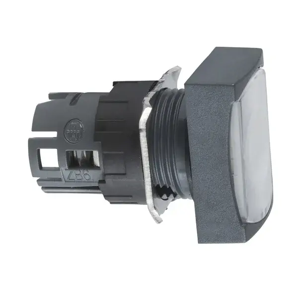 Schneider Electric - ZB6DW1 - RECT. FLAT ILL.PUSHBUT.WH - 1