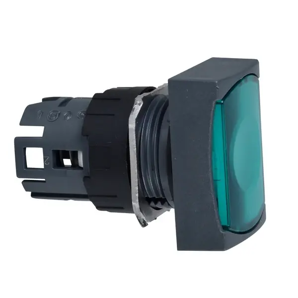 Schneider Electric - ZB6DW3 - RECT. FLAT ILL.PUSHBUT.GR - 1
