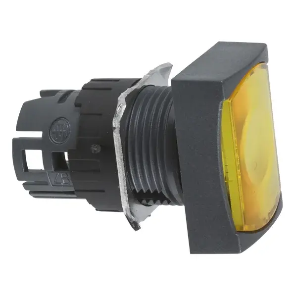 Schneider Electric - ZB6DW5 - RECT. FLAT ILL.PUSHBUT.YE - 1
