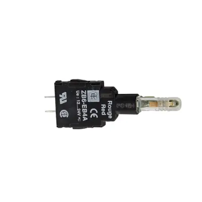 Schneider Electric - ZB6EB4A - BODY FOR PILOT LIGHT ZB6 RED INTEGRAL LE - 1