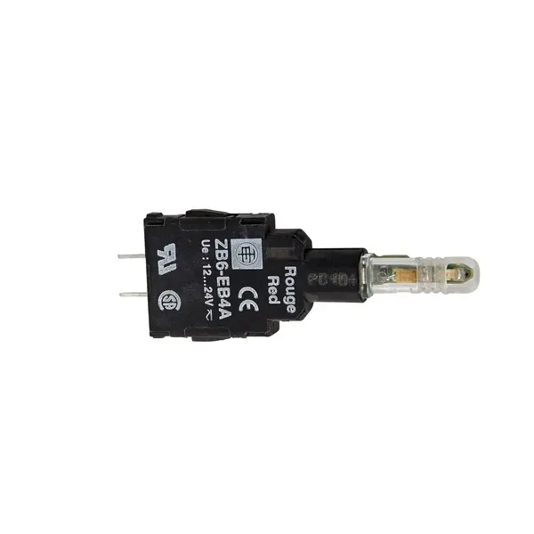 Schneider Electric - ZB6EB4A - BODY FOR PILOT LIGHT ZB6 RED INTEGRAL LE - 1