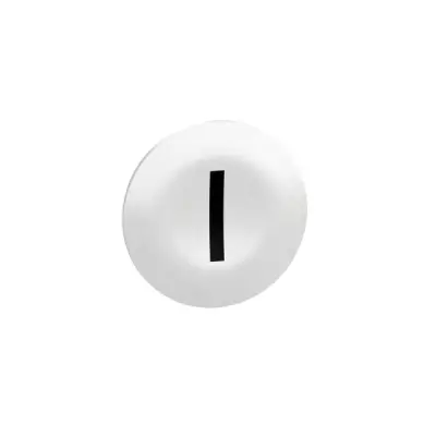Schneider Electric - ZBA7131 - CAPS WITH MARKING -WHITE - 1
