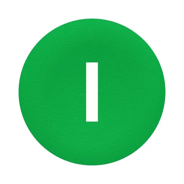 Schneider Electric - ZBA7331 - CAPS WITH MARKING-GREEN - 1