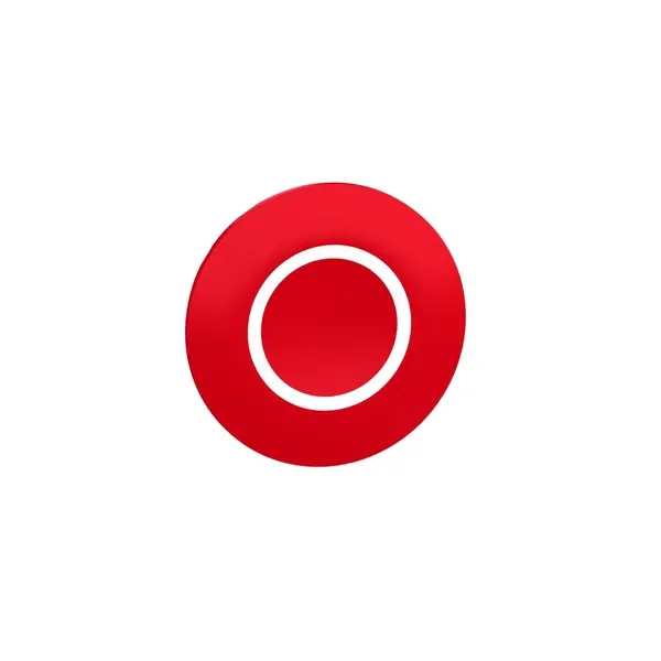 Schneider Electric - ZBA7432 - CAPS WITH MARKING-RED - 1