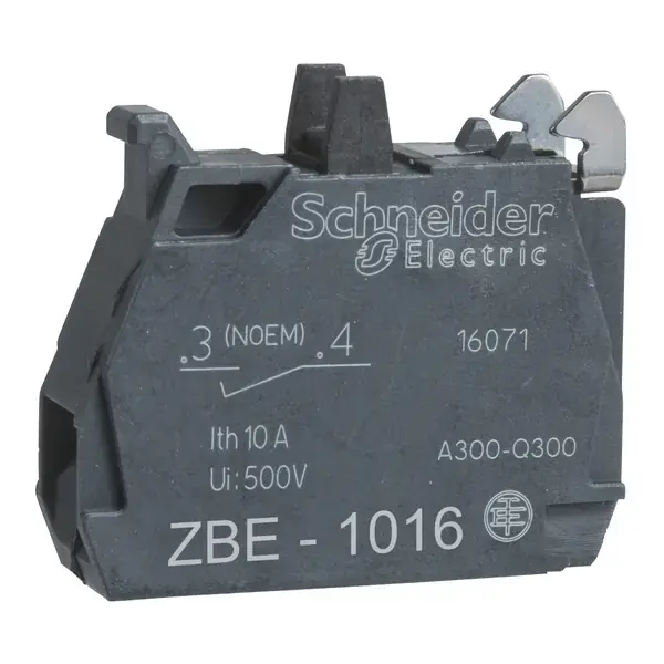 Schneider Electric - ZBE1016 - NO SPEC SCREW CONTACT - 1
