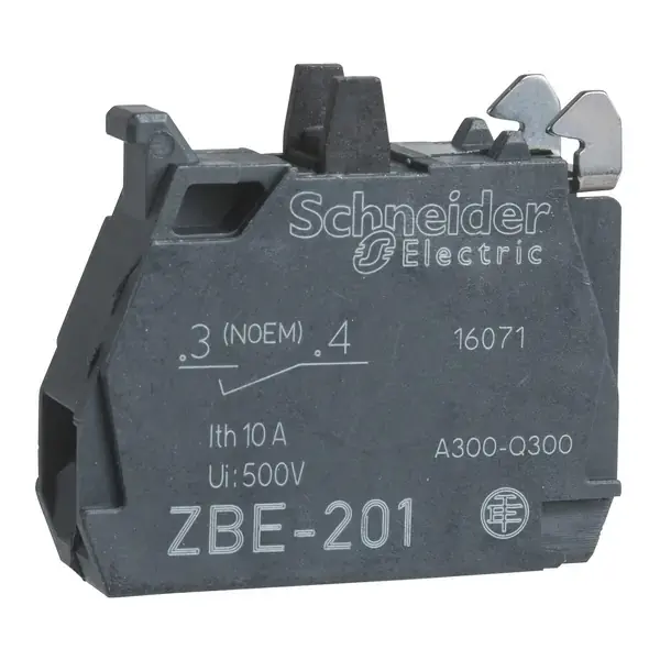 Schneider Electric - ZBE1016P - NO SPEC SCREW CONTACT - 1