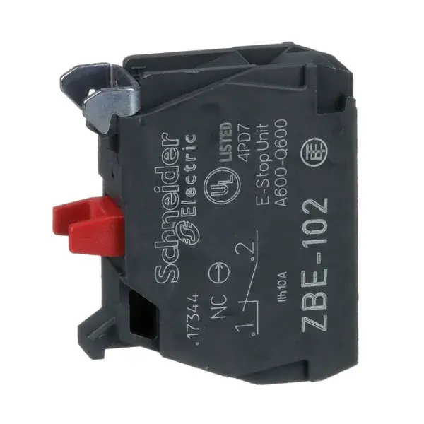 Schneider Electric - ZBE102 - NC SCREW TERMINAL CONTACT - 1