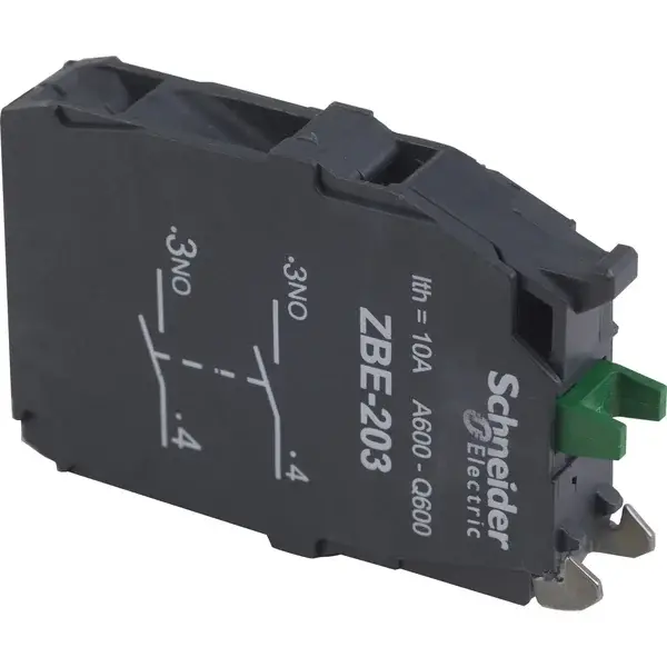 Schneider Electric - ZBE203 - DOUBLE 2NO CONTACT - 1