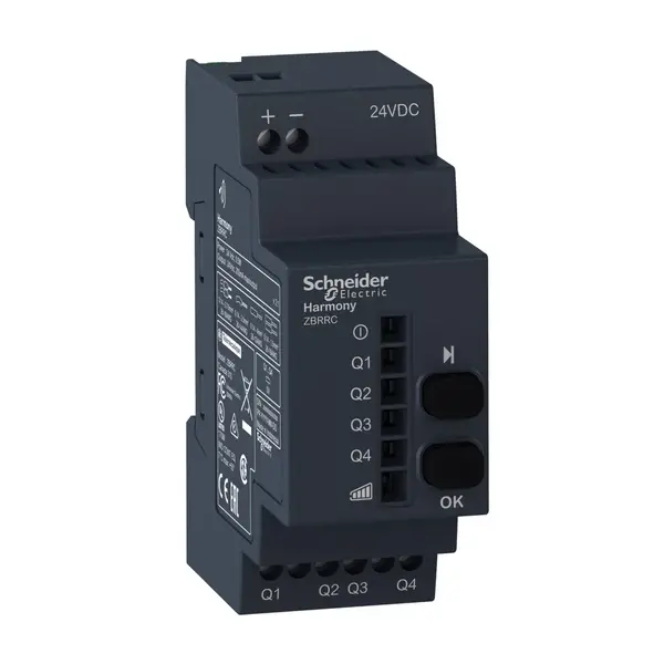 Schneider Electric - ZBRRC - Receiver programmable DC 4 PNP output - 1