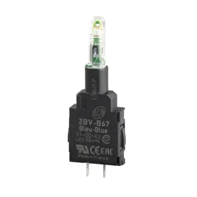 Schneider Electric - ZBVB17 - light block diam 22 integ - 1