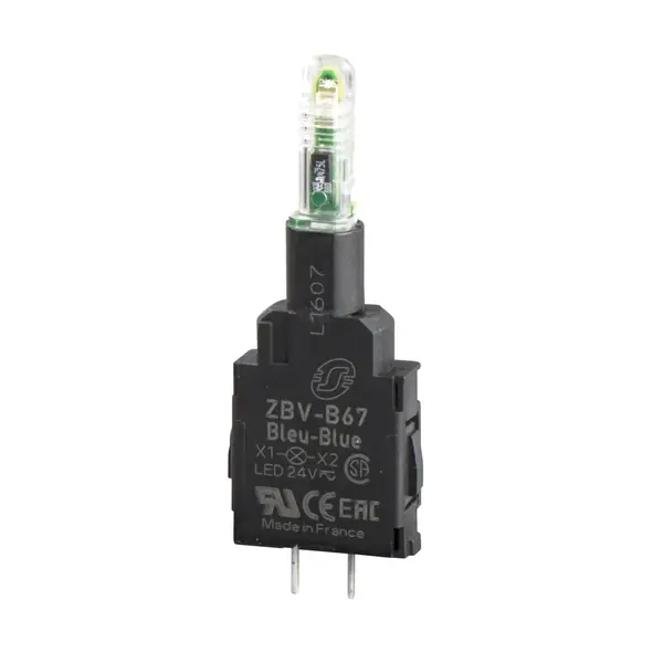 Schneider Electric - ZBVB17 - light block diam 22 integ - 1