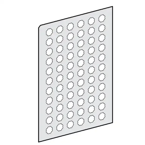 Schneider Electric - ZBY1101 - LEGEND PLATES SHEET - 1