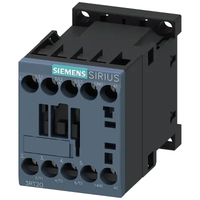 Siemens - 3RT2016-1AP01 - Power Contactor, Ac-3 9 A, 4 Kw / 400 V 1 No, 230 V Ac, 50 / 60 Hz 3-pole, Size S00 Screw Terminal - 1