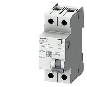 5SV5614-6 - Residual Current Operated Circuit Breaker, 2-pole, Type A, In: 40a, 300ma, Un Ac: 230v Residential - 1