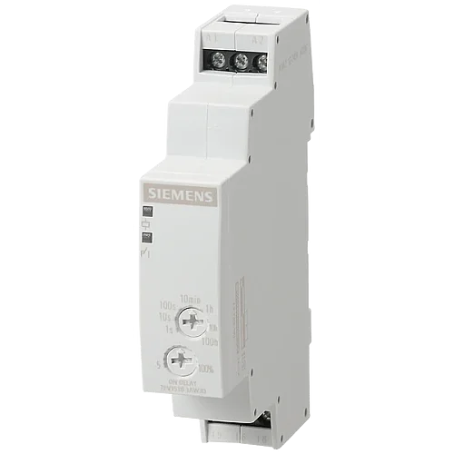 7PV1518-1AW30 - Timing Relay, Electronic On Delay 1 Change-over Contact, 7 Time Ranges 0.05 S...100 H 12-240 V Ac/dc Wide Voltage Range Screw Terminal - 1