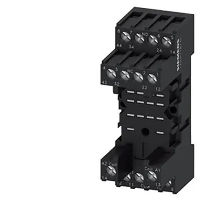 LZS:PT78740 - Plug-in Socket For Pt Relay 4 Changeover Contacts Screw Terminal - Siemens