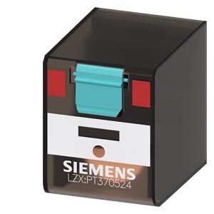 Siemens - LZX:PT370524 - Plug-in Relay, 3 Changeover Contacts 24 V Ac, 10 A, Width 22.5 Mm For Lzs Sockets - Siemens