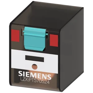 LZX:PT570524 - Plug-in Relay, 4 Changeover Contacts 24 V Ac, 6 A, Width 22.5 Mm For Lzs Sockets - Siemens