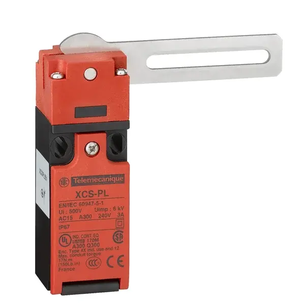 Telemecanique Sensors - XCSPL762 - SAFETY SWITCH WITH LEVEL - 2