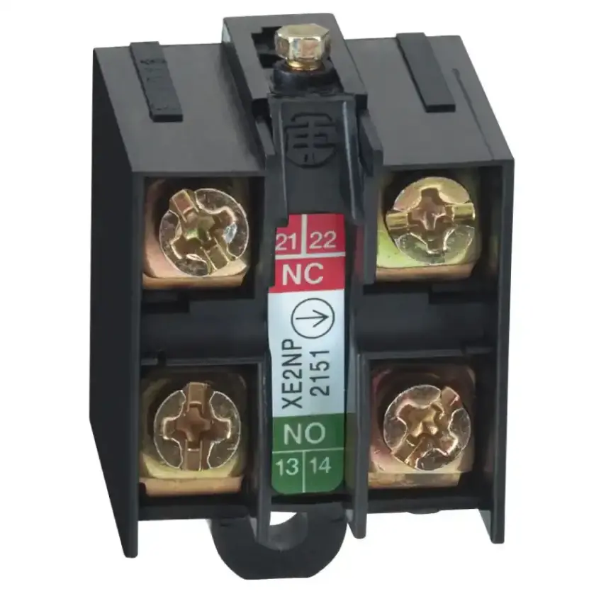 Telemecanique Sensors - XE2NP2151 - LIMIT SWITCH CONTACT BLOCK 1NC+1NO - 1
