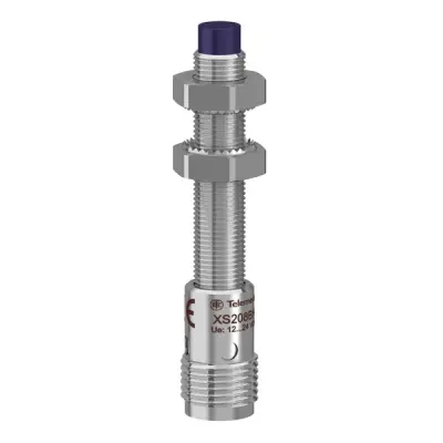 Telemecanique Sensors - XS208BLPAM12 - INDUCTIVE SENSOR M8 L62mm-Sn2.5mm-M12 - 2