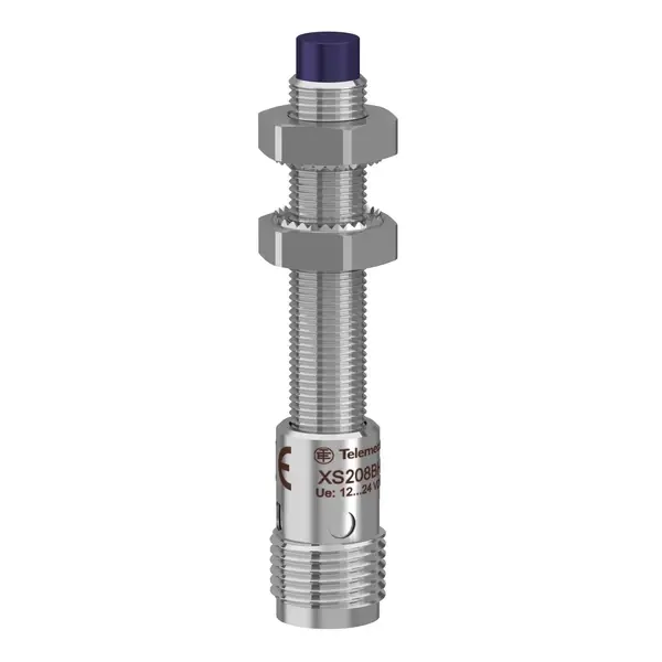 Telemecanique Sensors - XS208BLPAM12 - INDUCTIVE SENSOR M8 L62mm-Sn2.5mm-M12 - 2