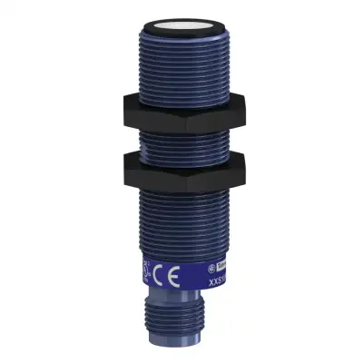 Telemecanique Sensors - XXS18P1PM12 - ULTRASONIC SENSOR CYLINDRICAL M18 SN=1M - 1