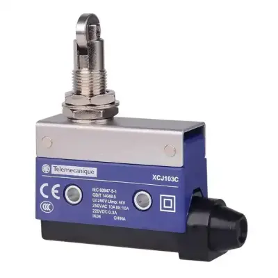 XCJ103C - Limit Switch, Steel Roller Plunger, Vert - Telemecanique Sensors