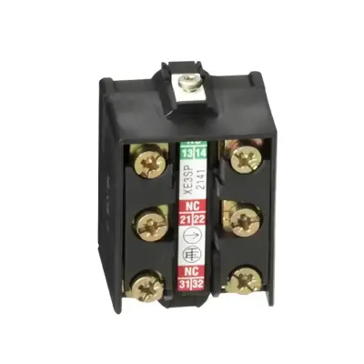 XE3SP2141 - Limit Switch Contact Block 2nc+1no - Telemecanique Sensors