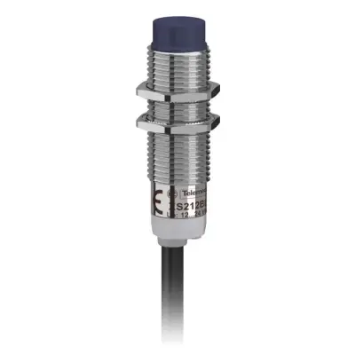 XS212BLNAL2 - Inductive Sensor M12 L42mm-sn4mm-2m - Telemecanique Sensors