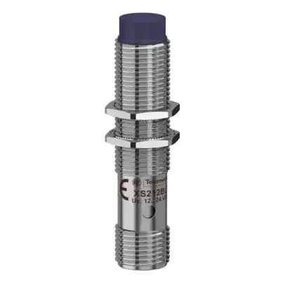 XS212BLPAM12 - Inductive Sensor M12 L53mm-sn4mm-m12 - Telemecanique Sensors