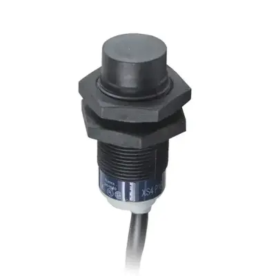 XS4P18AB110 - Inductive Sensor M18 L41mm--sn8mm-2m - Telemecanique Sensors