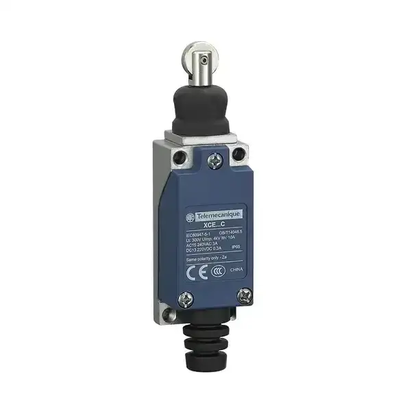 Telemecanique Sensors - XCE102C - Limit switch, Steel roller plunger, H - 1