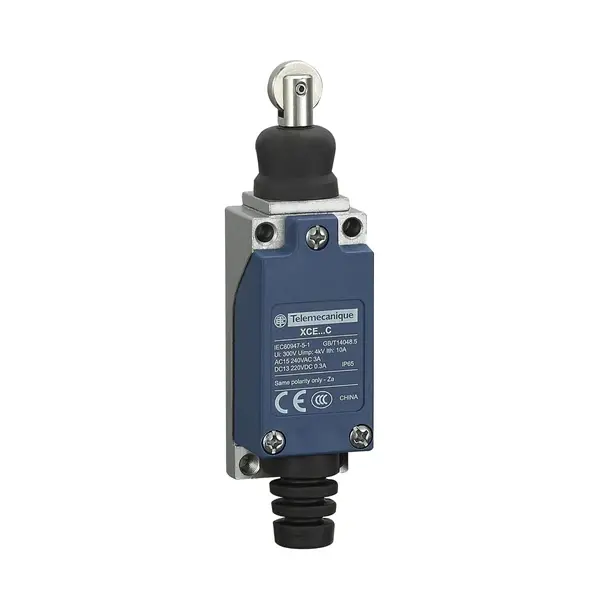 Telemecanique Sensors - XCE102C - Limit switch, Steel roller plunger, H - 2